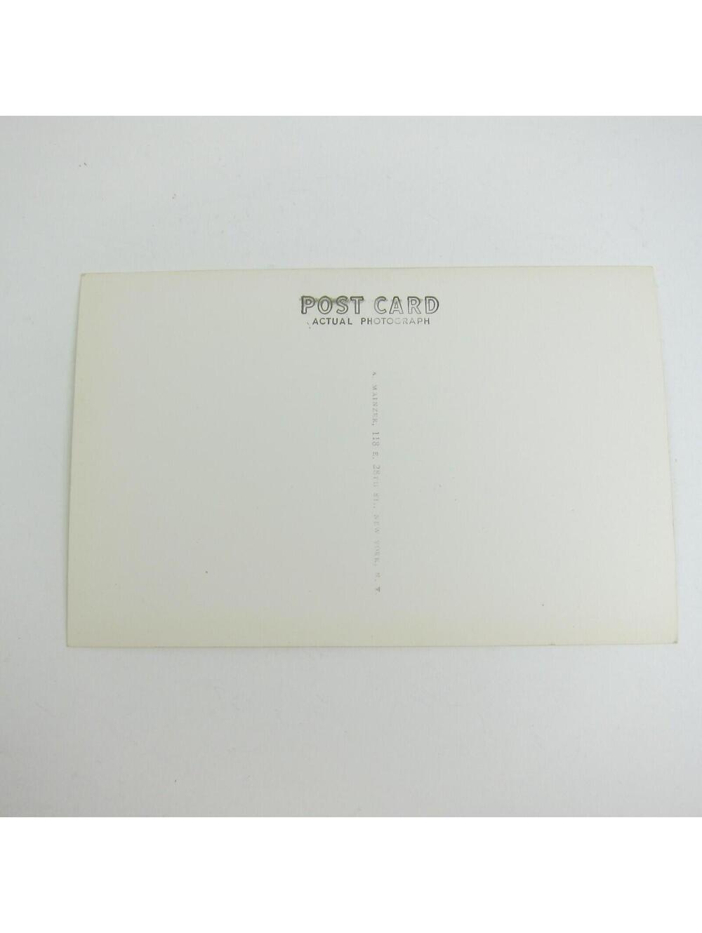 Real Photo Postcard RPPC New York City Empire State Building Vintage RARE - Picture 8 of 12